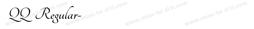 点字QQ糖 Regular字体转换